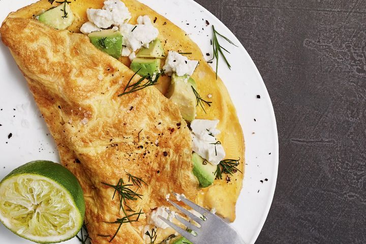 Cooking Vegetarian Super-quick weeknight omelette