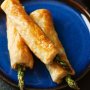 Anchovy and lemon asparagus puffs