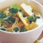 Asian-style curried vegetable broth