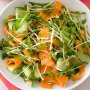 Asian carrot and sprout salad