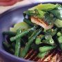 Asian greens and tofu salad