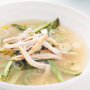 Asparagus and chicken soup