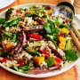 Autumn beef and quinoa salad