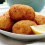 Bacalao croquettes with aioli