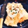 Baked ricotta with herbs