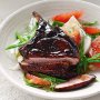 Balsamic pork cutlets with fennel and grapefruit salad