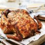 Barbecued jerk-glazed chicken