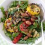 Bean salad with chargrilled vegies