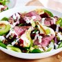Beef and beetroot salad with horseradish dressing