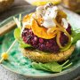 Beetroot and sweet potato burgers