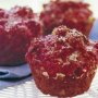 Beetroot and thyme muffins