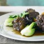 Braised oxtail with bok choy