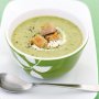 Broccoli and leek soup