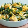 Butter bean and corn salad with wholegrain mustard dressing