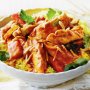 Butter chicken with turmeric rice