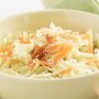 Cabbage, carrot and sesame salad