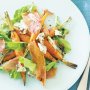 Caramelised carrot and rocket salad