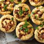 Caramelised onion and herb scrolls