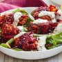 Carrot and beetroot fritters