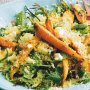 Carrots with mint and couscous