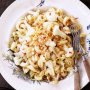 Cauliflower, chilli & anchovy pasta with lemon pangrattato