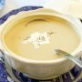 Cauliflower soup with blue-cheese scones