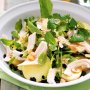 Chicken, almond, mint and watercress salad
