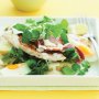 Chicken, potato and watercress salad