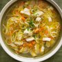 Chicken, vegetable and noodle soup