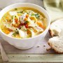 Chicken, vegetable and pasta soup