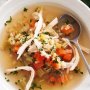 Chicken and barley soup