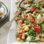Chicken and chickpea tabouli salad