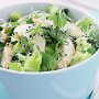 Chicken and pear salad with tarragon dressing