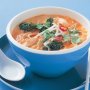 Chicken laksa with broccolini