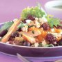 Chicken with orange and feta salad