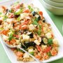 Chickpea, fetta and vegetable couscous