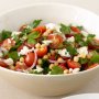 Chickpea, tomato and feta salad