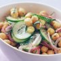 Chickpea and herb salad
