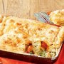 Chunky curried vegetable pot pie