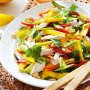 Coconut-poached chicken and mango salad
