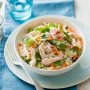Coconut poached chicken and jasmine rice salad