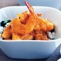 Coconut seafood curry with broccolini rice