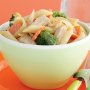 Creamy tuna pasta and broccoli