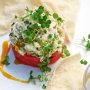 Curried crab and watermelon salad