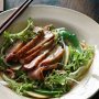 Duck and nashi pear salad with sesame dressing