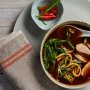 Duck and noodle soup
