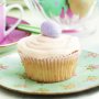 Easter cupcakes with chocolate eggs