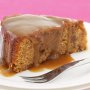 Egg-free sticky fig pudding with butterscotch sauce