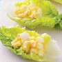 Egg and lettuce cups