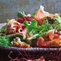 Fig, prosciutto and radicchio salad